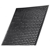Crown Safewalk-Light Black General Purpose Drainage Mats - 3' x 15'